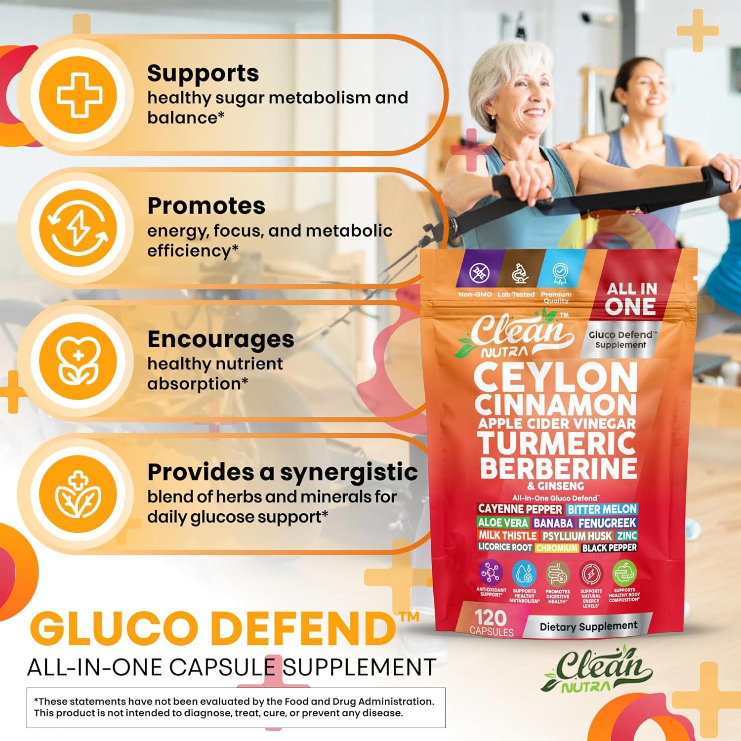 Cápsulas de Canela de Ceilán Clean Nutra 120 Pastillas