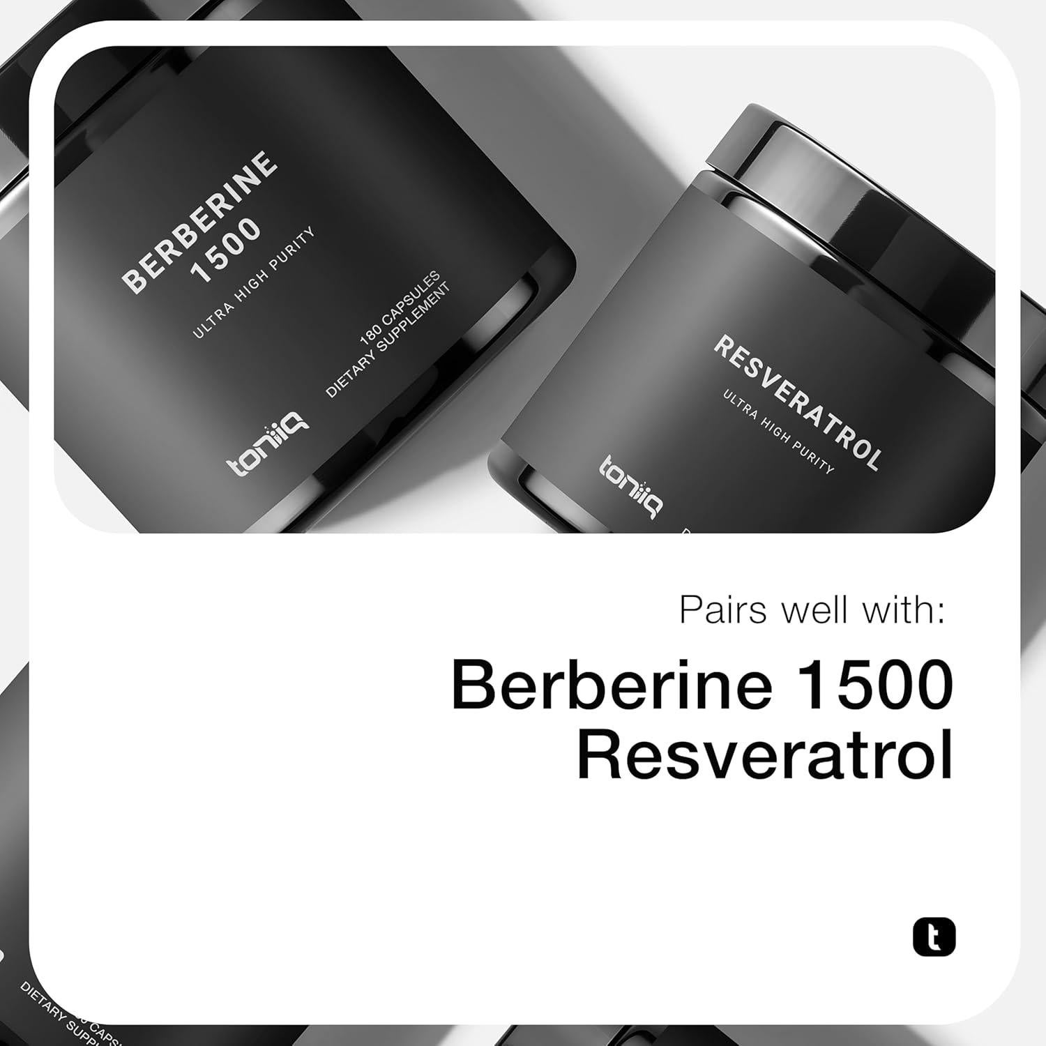 Toniiq Gymnema Sylvestre 500mg - Extracto 25:1 Vegano 120 Cápsulas