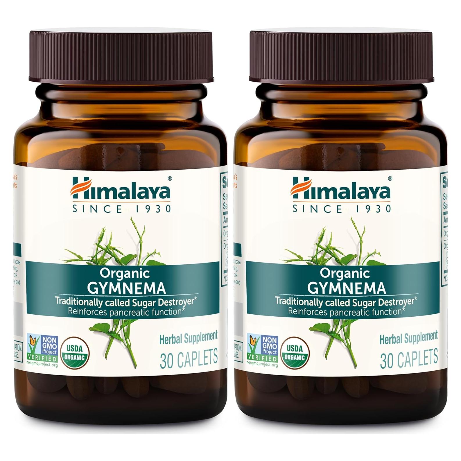 Suplemento Herbal Gymnema Sylvestre Himalaya 700 mg - 60 Tabletas