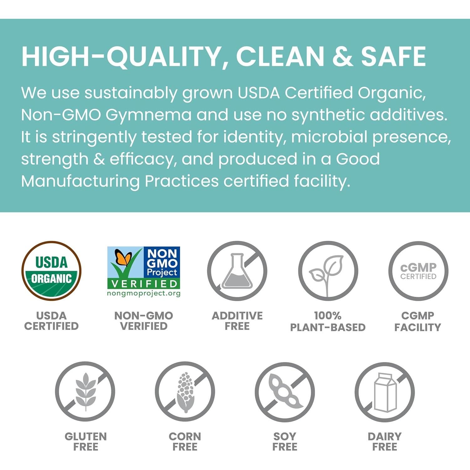 Suplemento Herbal Gymnema Sylvestre Himalaya 700 mg - 60 Tabletas