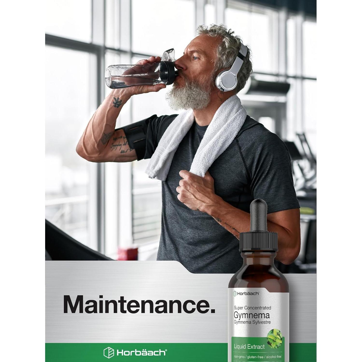 Extracto Líquido de Gymnema Sylvestre Horbaach 60 ml Sin Alcohol