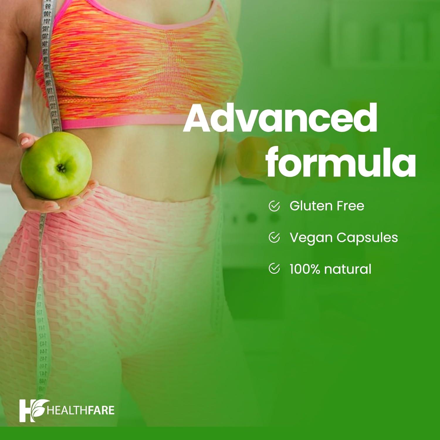 Suplemento Vegano Extracto de Gymnema Sylvestre HealthFare 4000mg - 200 Cápsulas