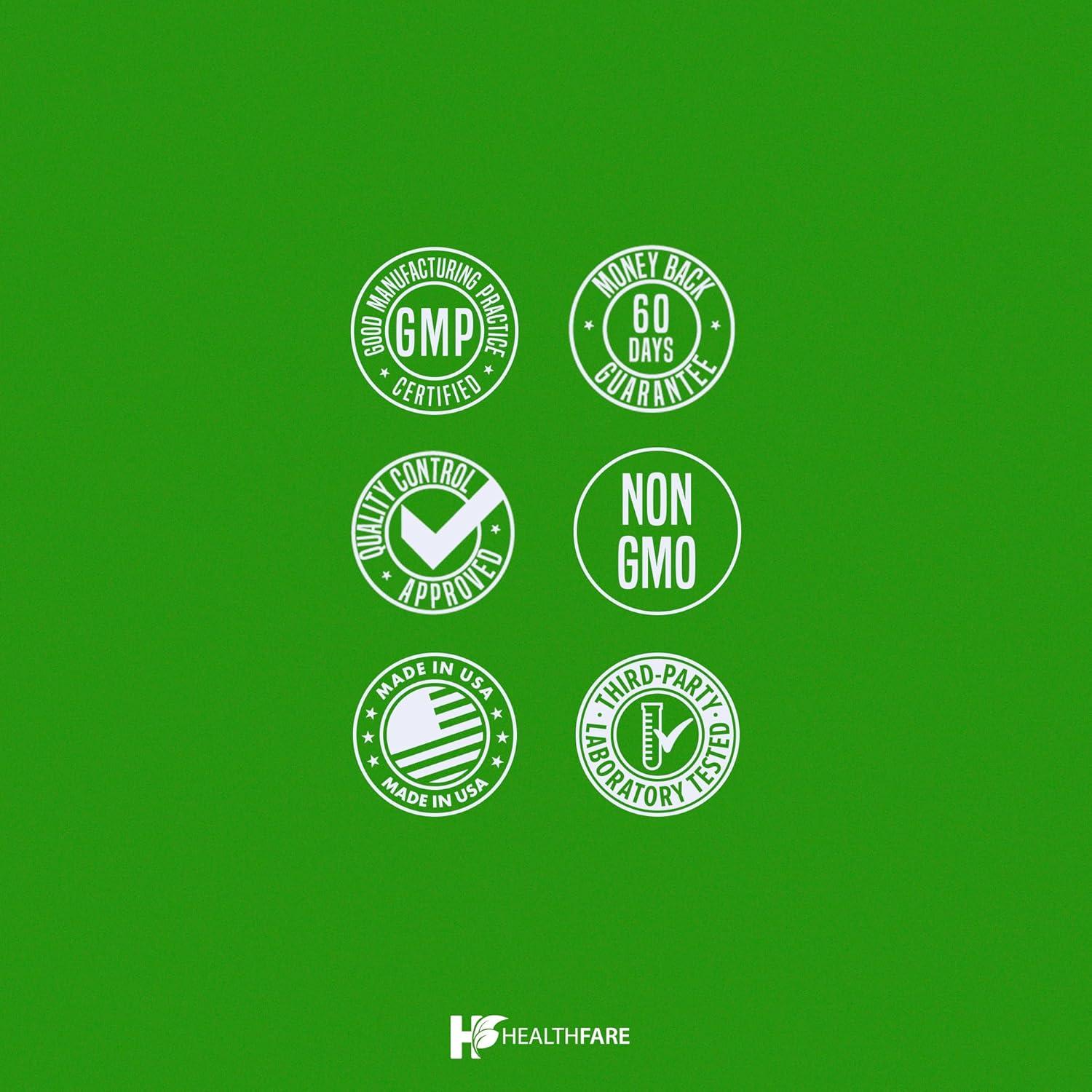 Suplemento Vegano Extracto de Gymnema Sylvestre HealthFare 4000mg - 200 Cápsulas