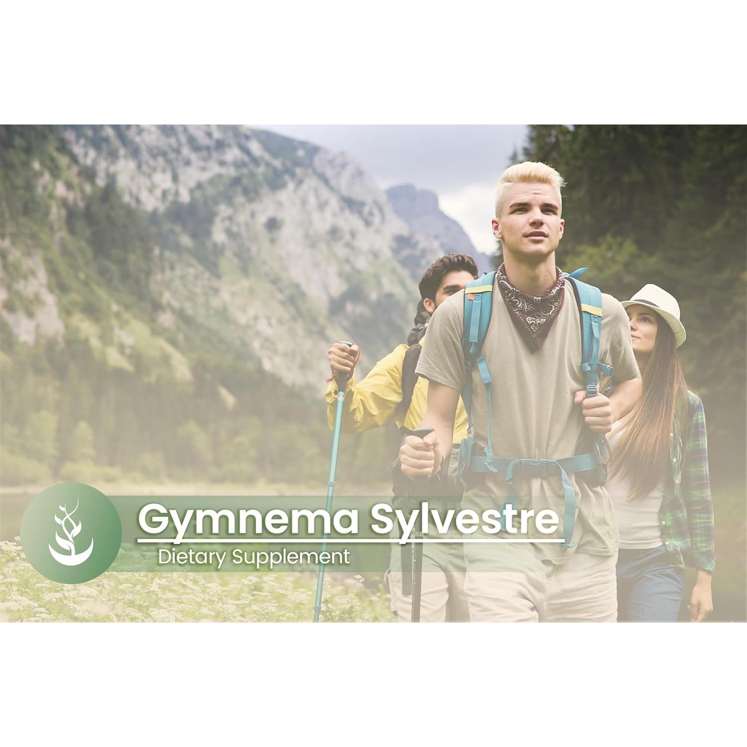 Cápsulas de Gymnema Sylvestre 100% Puras - 100 Unidades