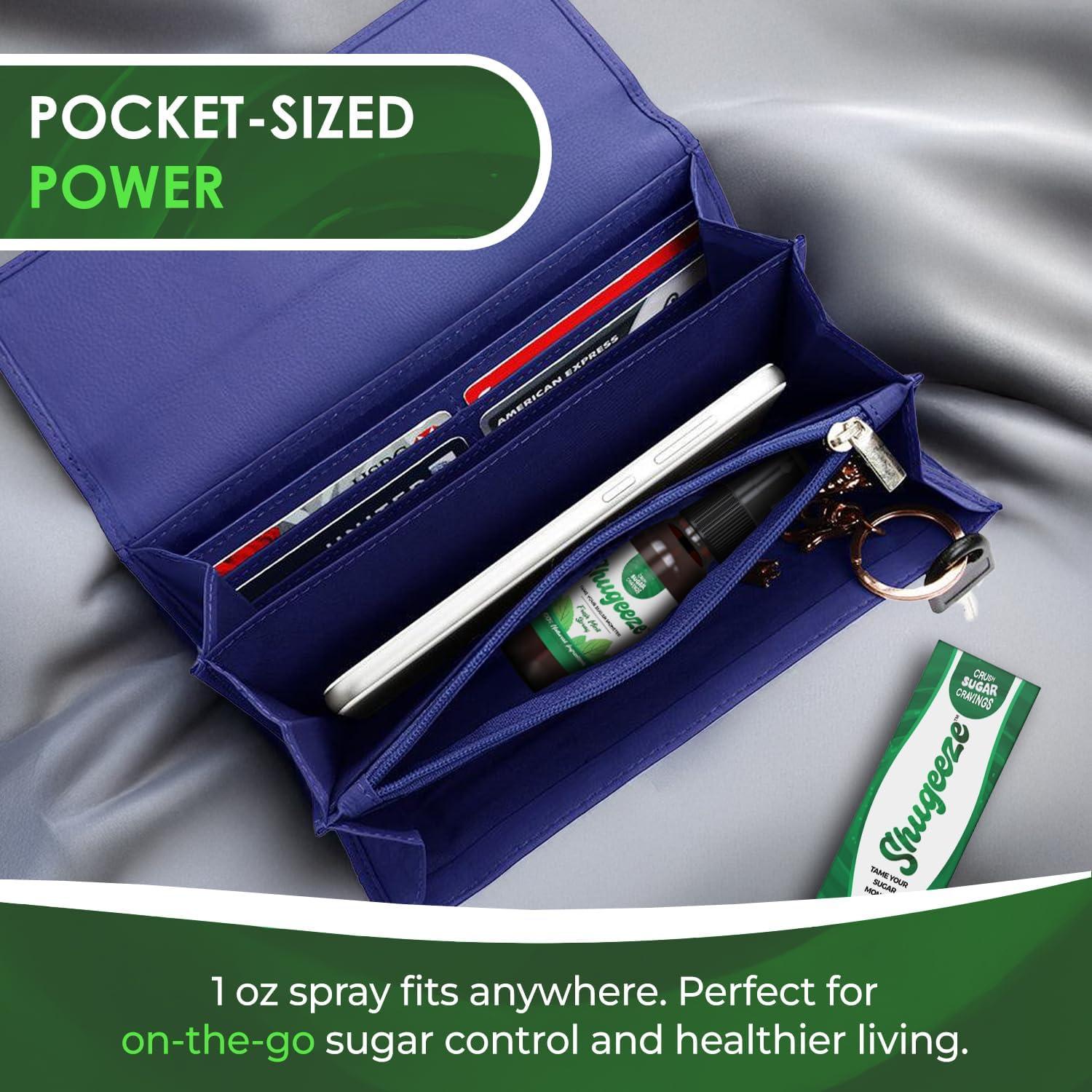 Supresor de Antojos de Azúcar Shugeeze 28.35 ml - Natural