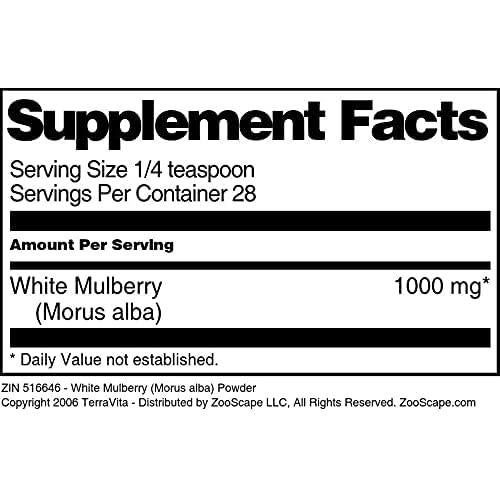 Polvo de Morera Blanca TerraVita 28.35 g Sin Rellenos