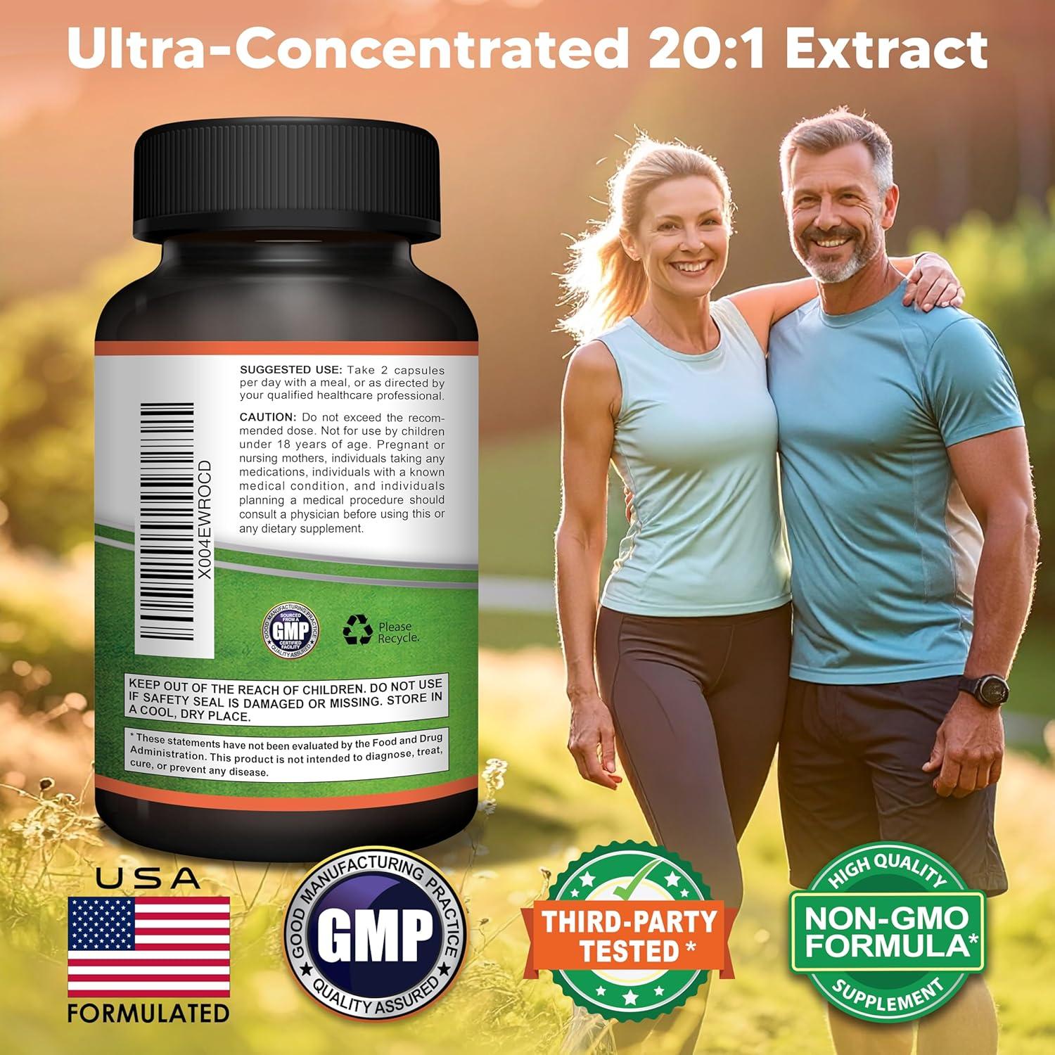 Suplemento de Berberina aSquared Nutrition 1200mg 120 Cápsulas