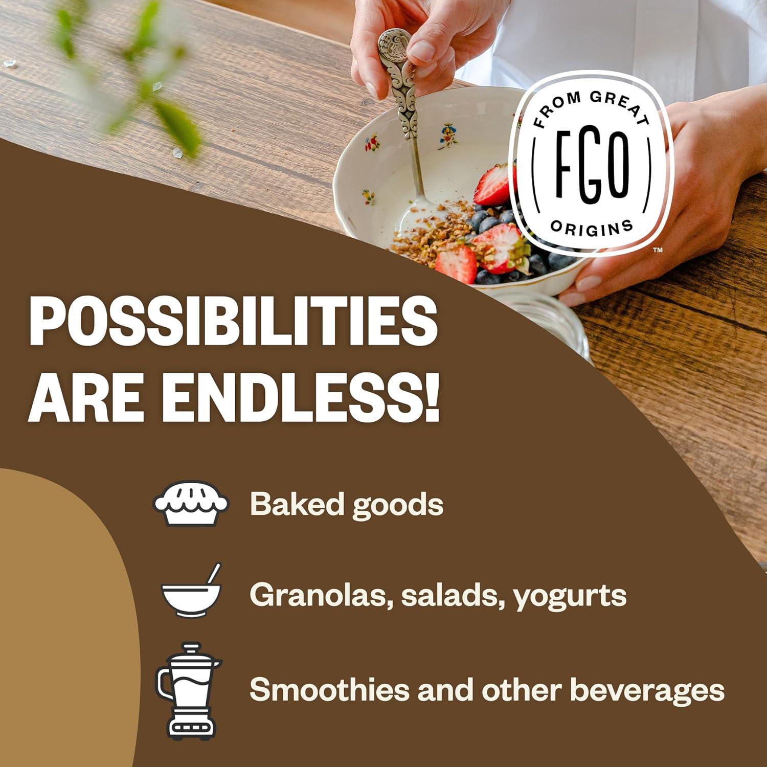 Polvo de Raíz de Maca Orgánica FGO 453g Sabor Nuez y Malta