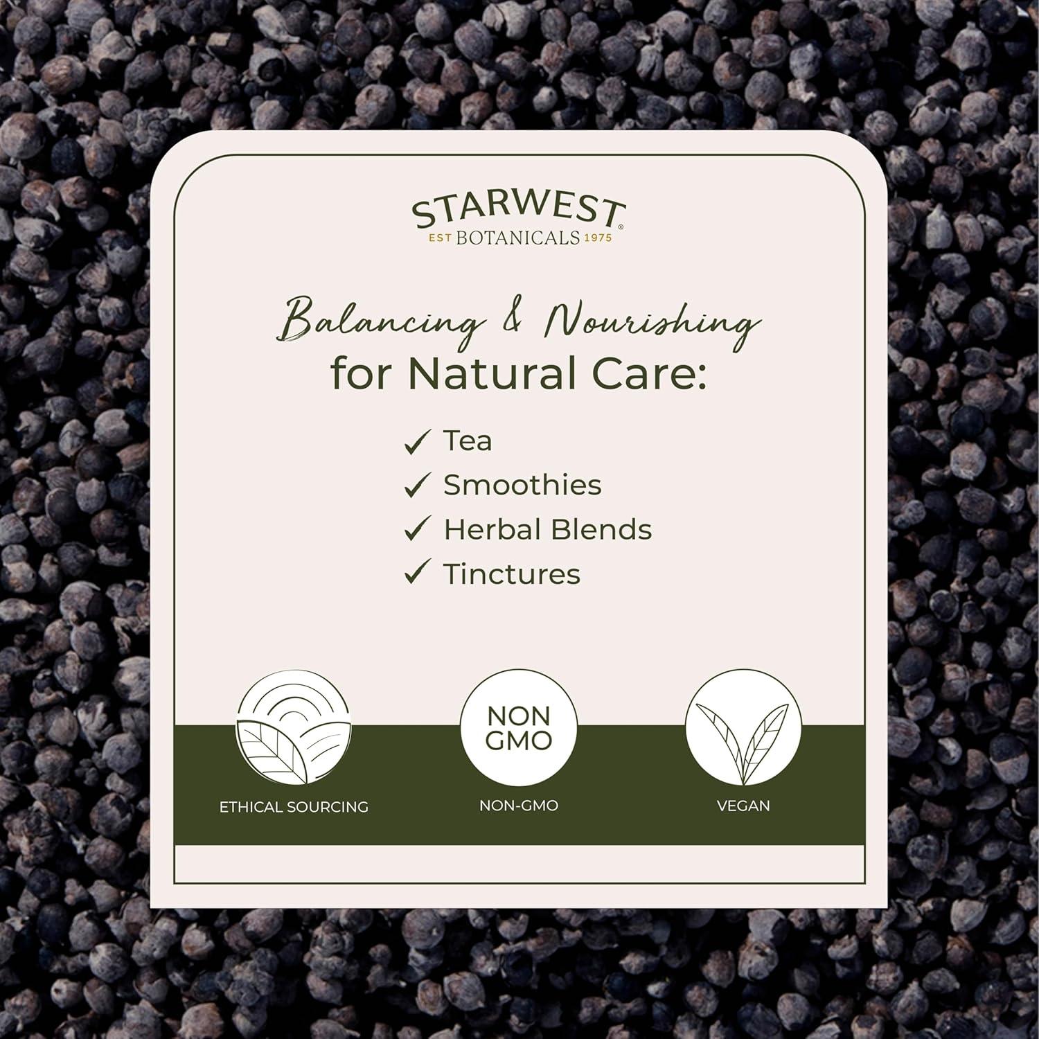 Bayas de Árbol de Vitex Orgánicas Starwest 0.45 kg - Té Natural