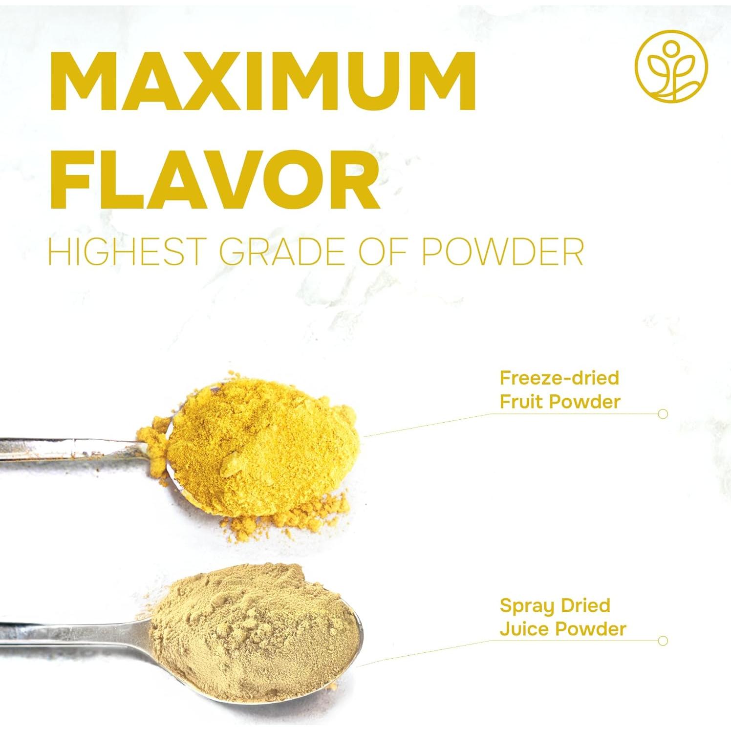 Polvo de Fruta de la Pasión Jungle Powders 198 Gr Liofilizado