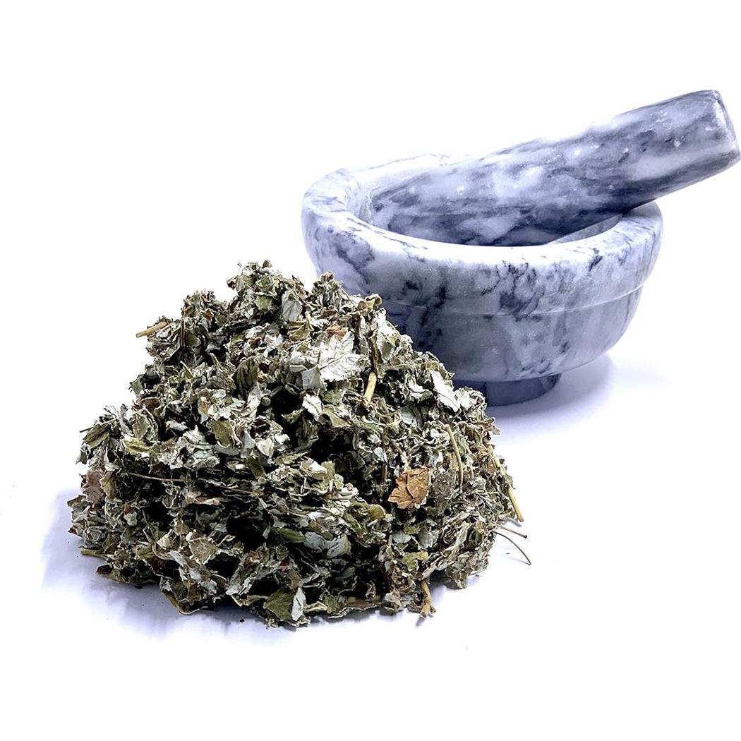 Hoja de Frambuesa Roja Cortada Orgánica 453g Mejores Botánicos