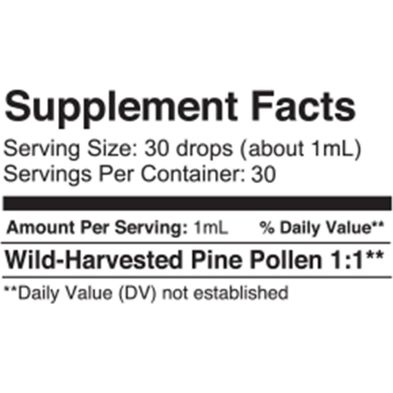 Extracto de Polen de Pino Oro Surthrival 30 ml Cosechado Silvestre