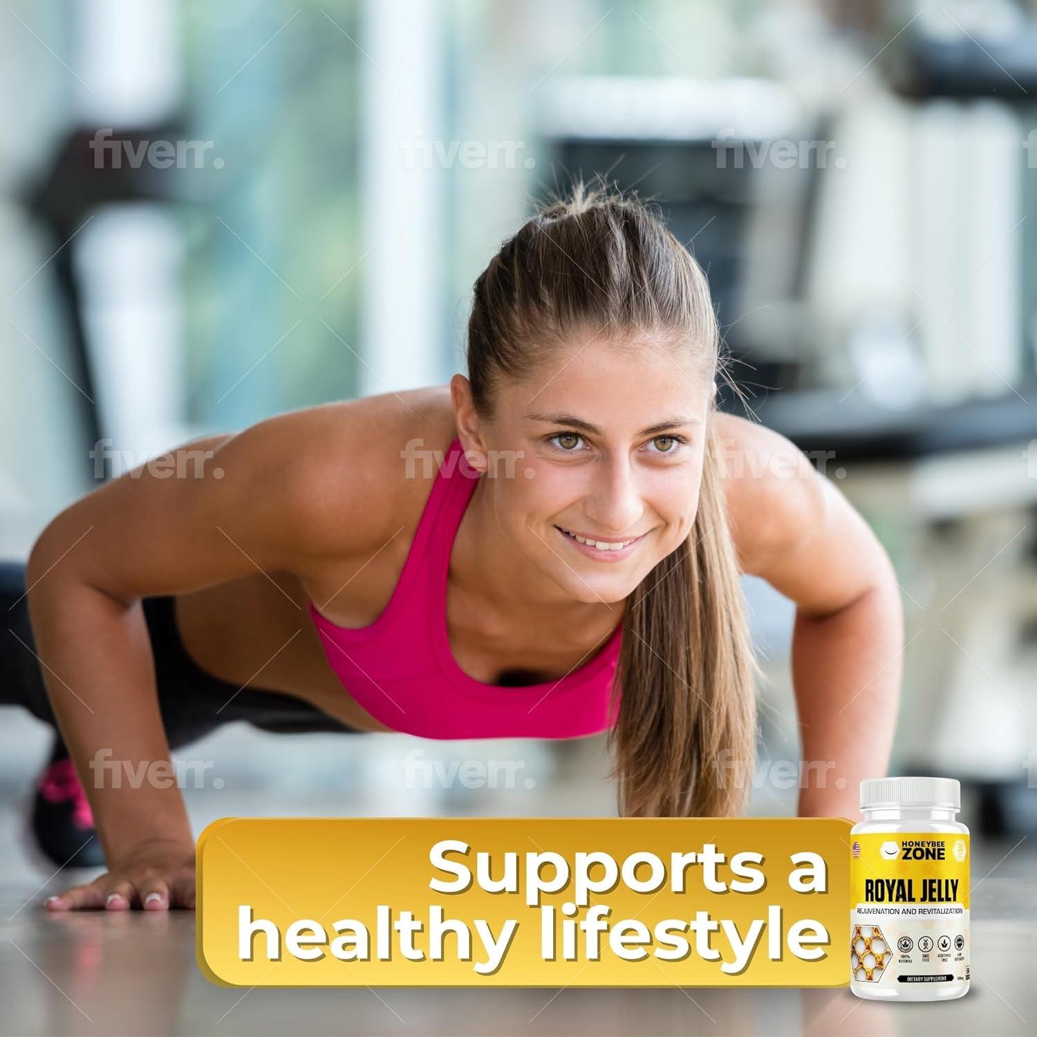 Cápsulas de Pan de Abeja y Jalea Real 100% Naturales