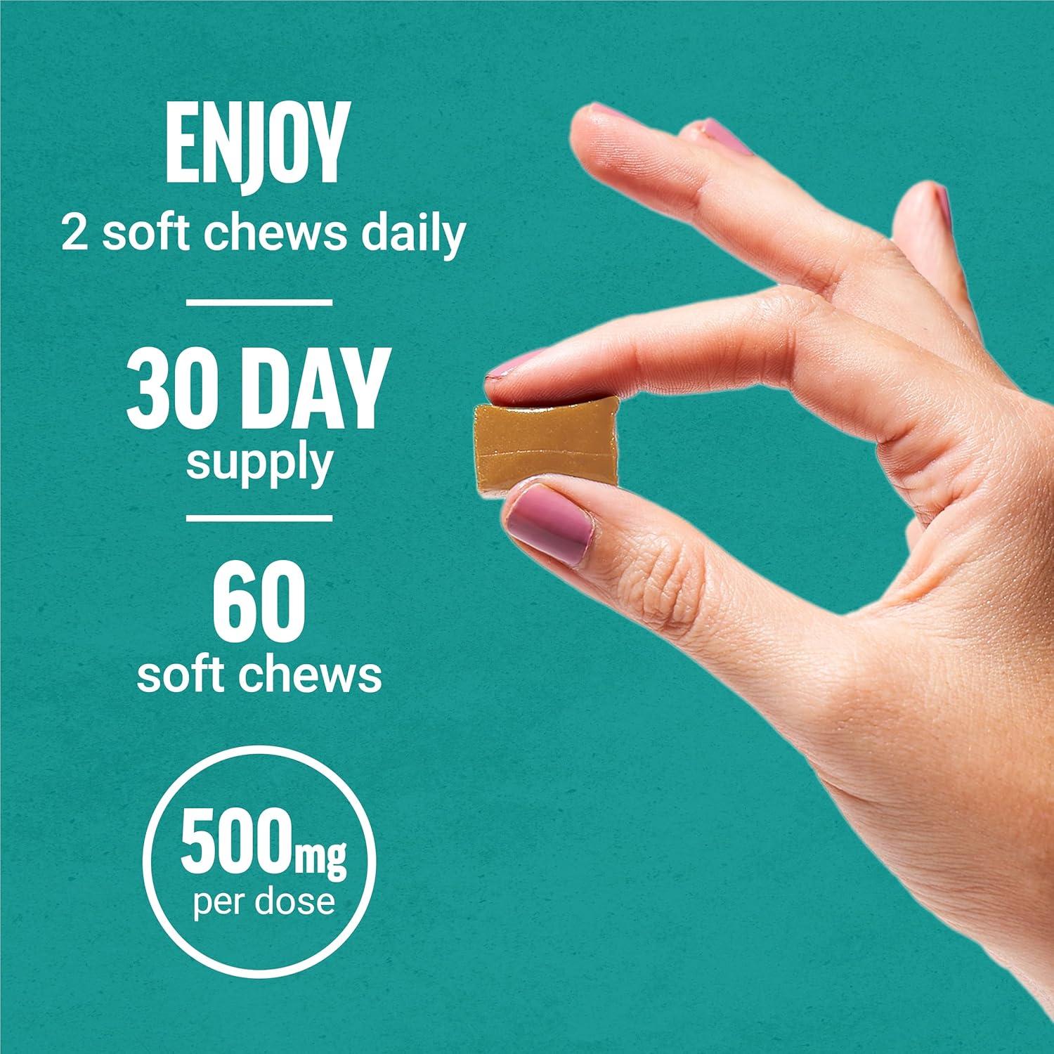 Masticables Blandos Musgo Marino FORCE FACTOR 500mg 60 Unidades