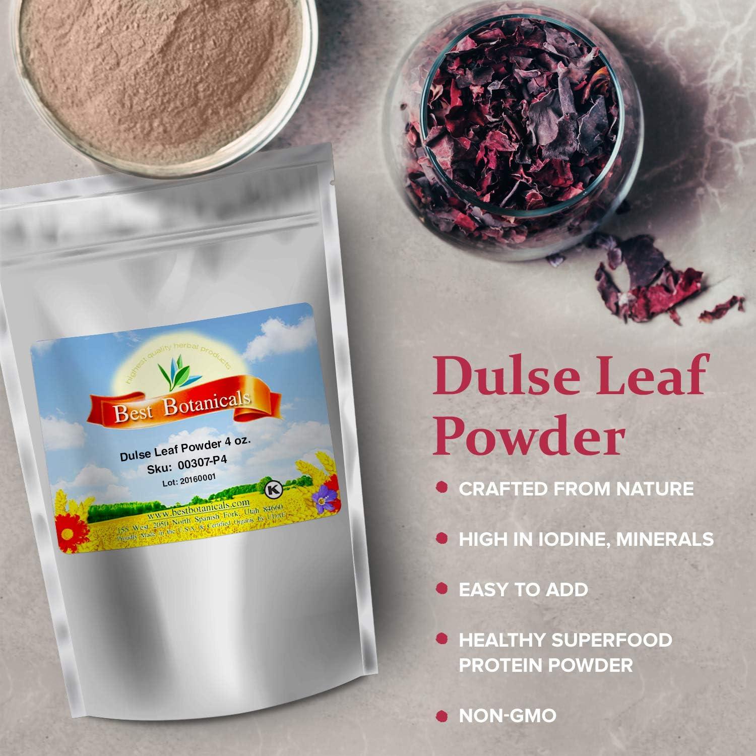 Polvo de Hoja de Dulse 113.4 g Mejor Botánicos - Superfood Orgánico