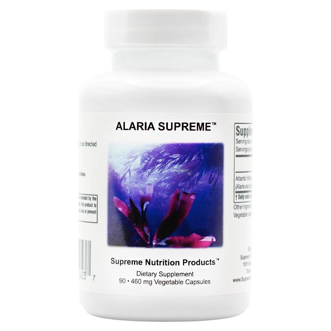 Cápsulas Vegetarianas de Wakame Atlántico Nutrición Suprema 90 Unidades