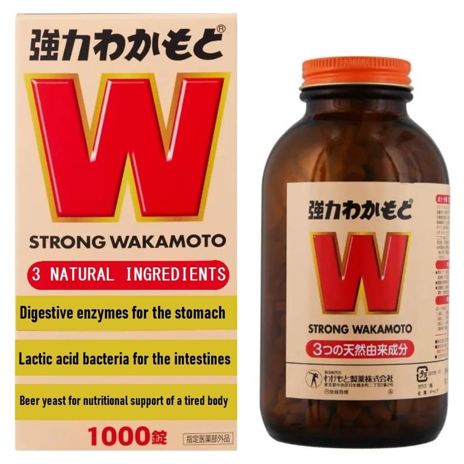 Suplemento Digestivo Wakamoto Fuerte 1000 - 450g