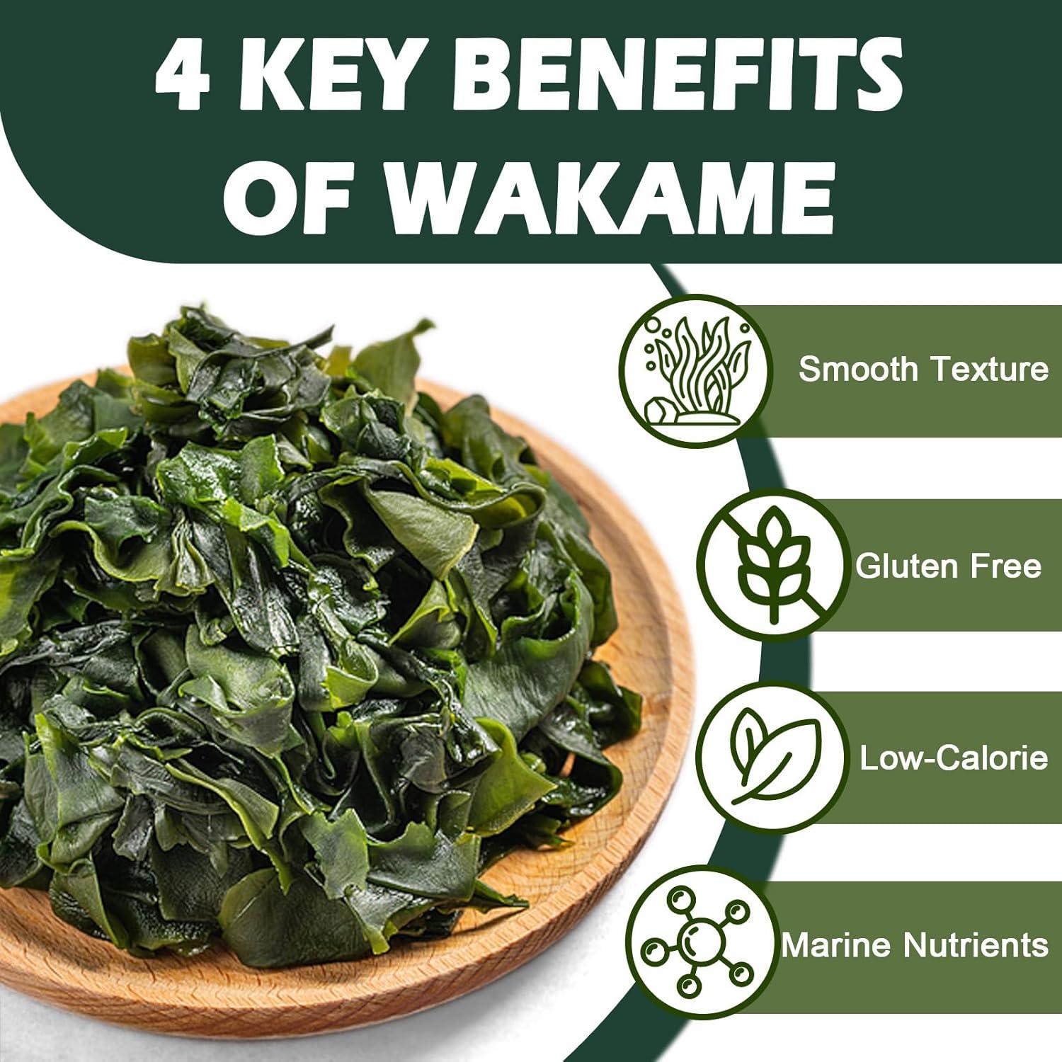 Algas Wakame Secas Premium HAVNDRAE 226.8g - Sin Gluten