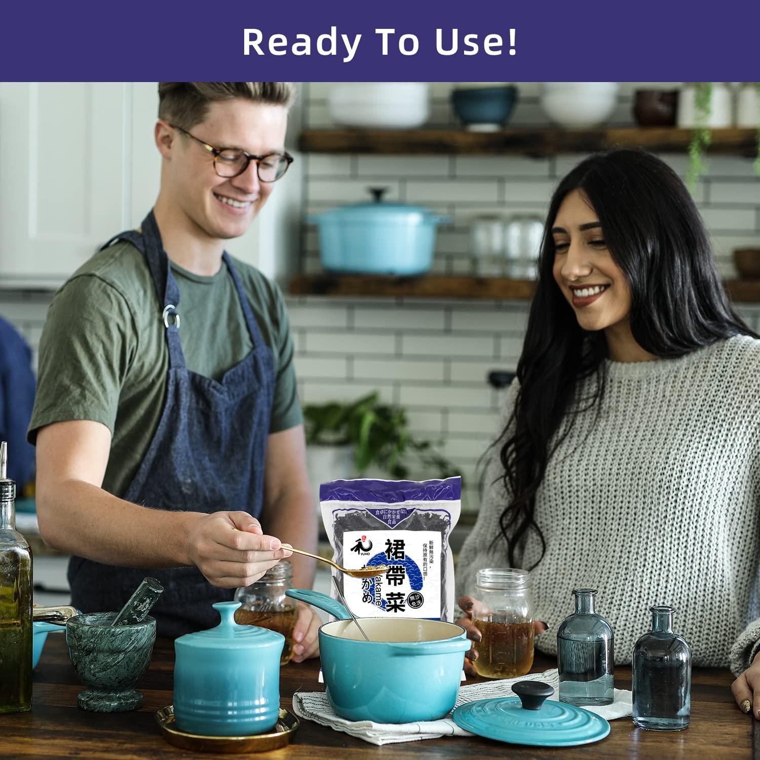 Alga Wakame YUHO 227g Seco Vegano para Sopa Miso