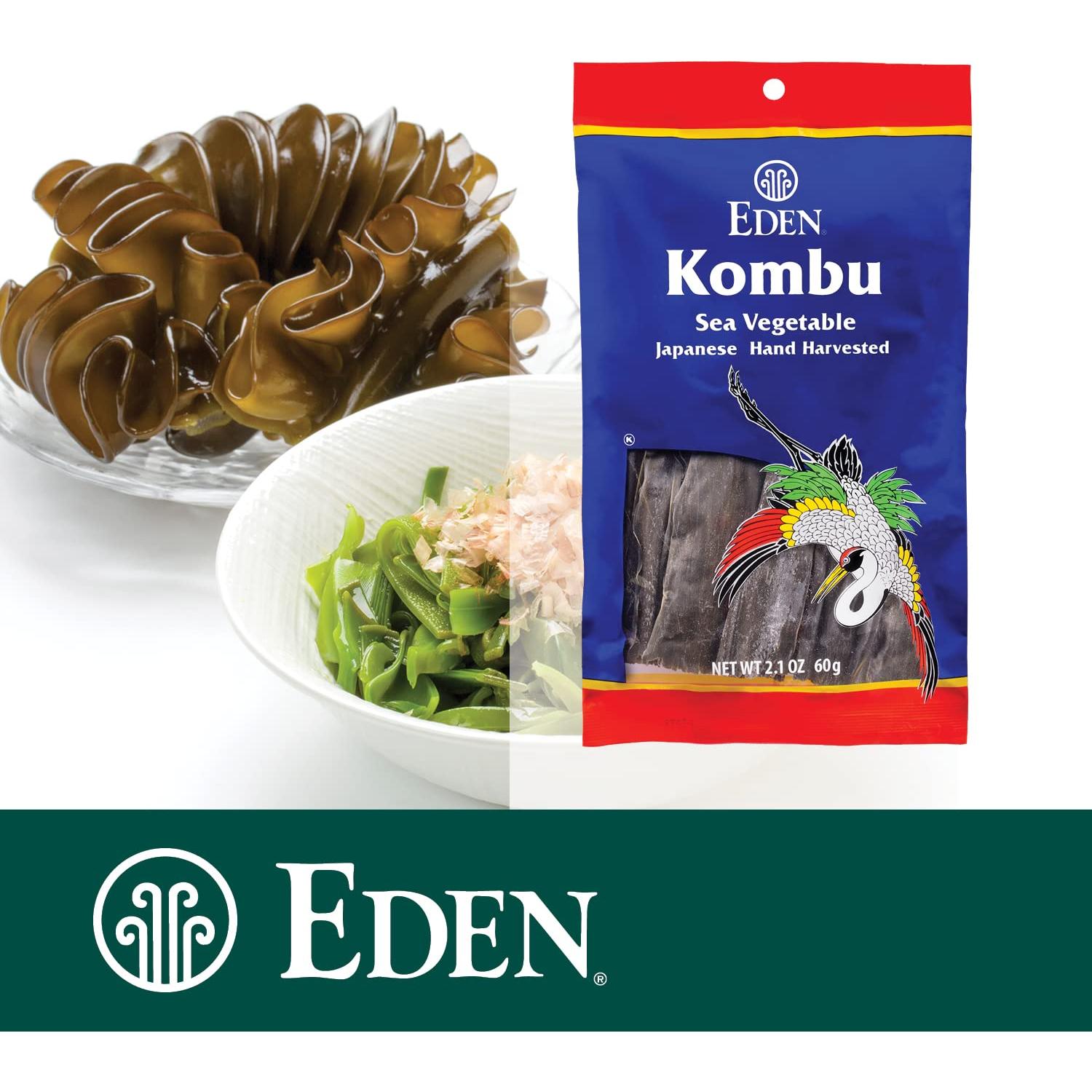 Alga Kombu Eden 59.87 g - Alga Marina Japonesa para Dashi