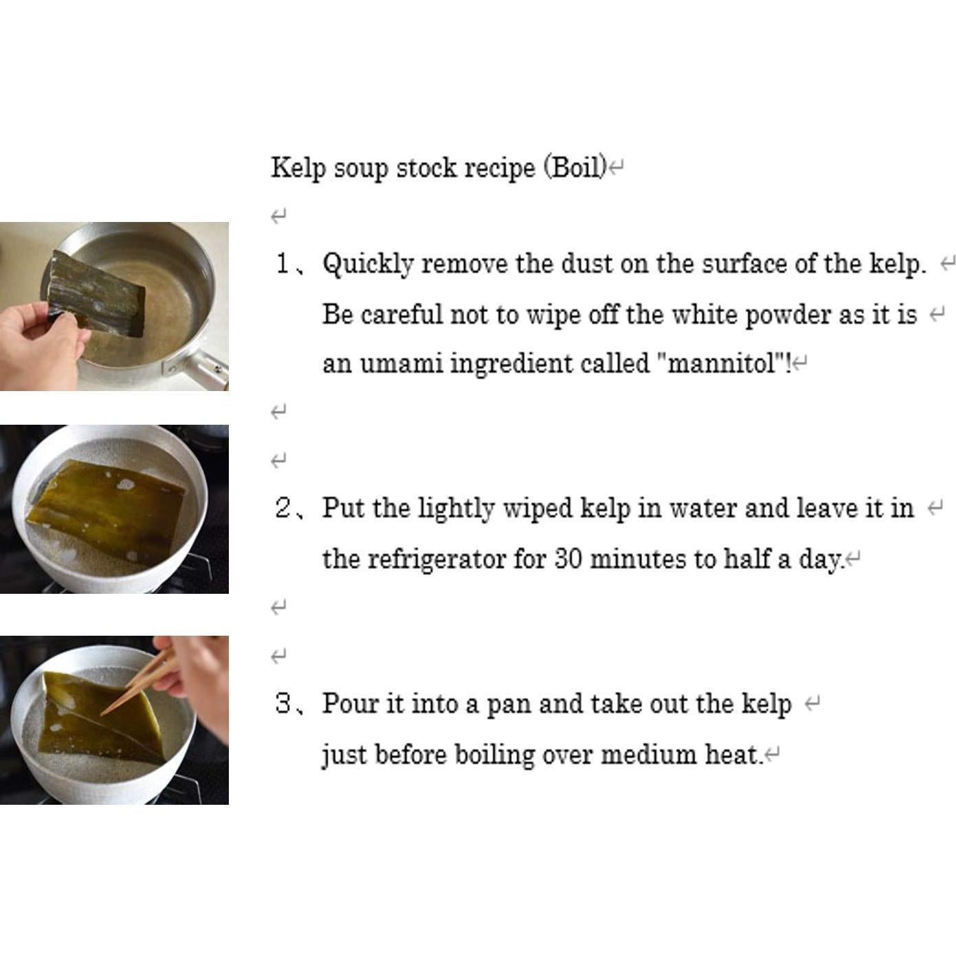 Kelp seco Hidaka Kombu 135g Fujiyahonten para caldo