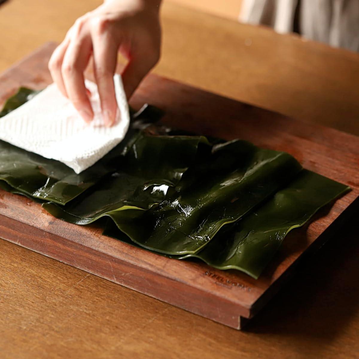 Kombu Seco Coreano 100% Natural - Alga Marina 200 g (2 Paquetes)