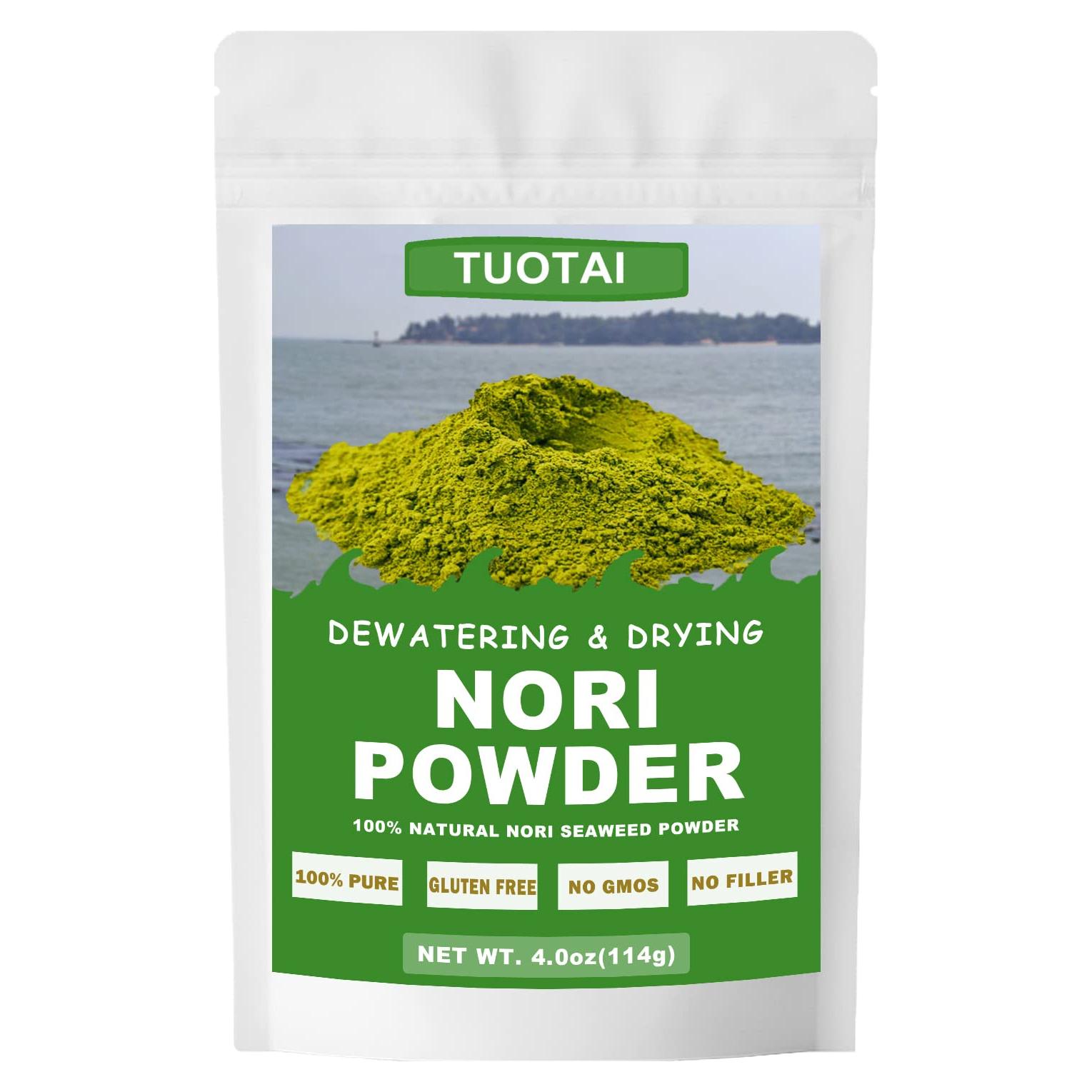 Polvo de Nori Crudo TUOTAI 113g Vegano Sin Aditivos