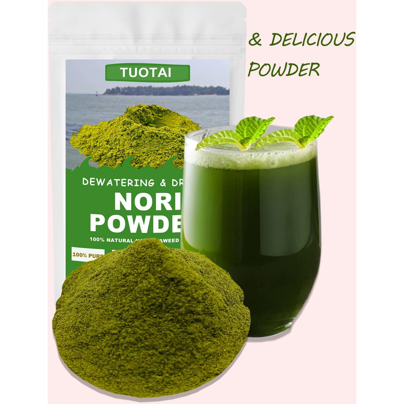 Polvo de Nori Crudo TUOTAI 113g Vegano Sin Aditivos