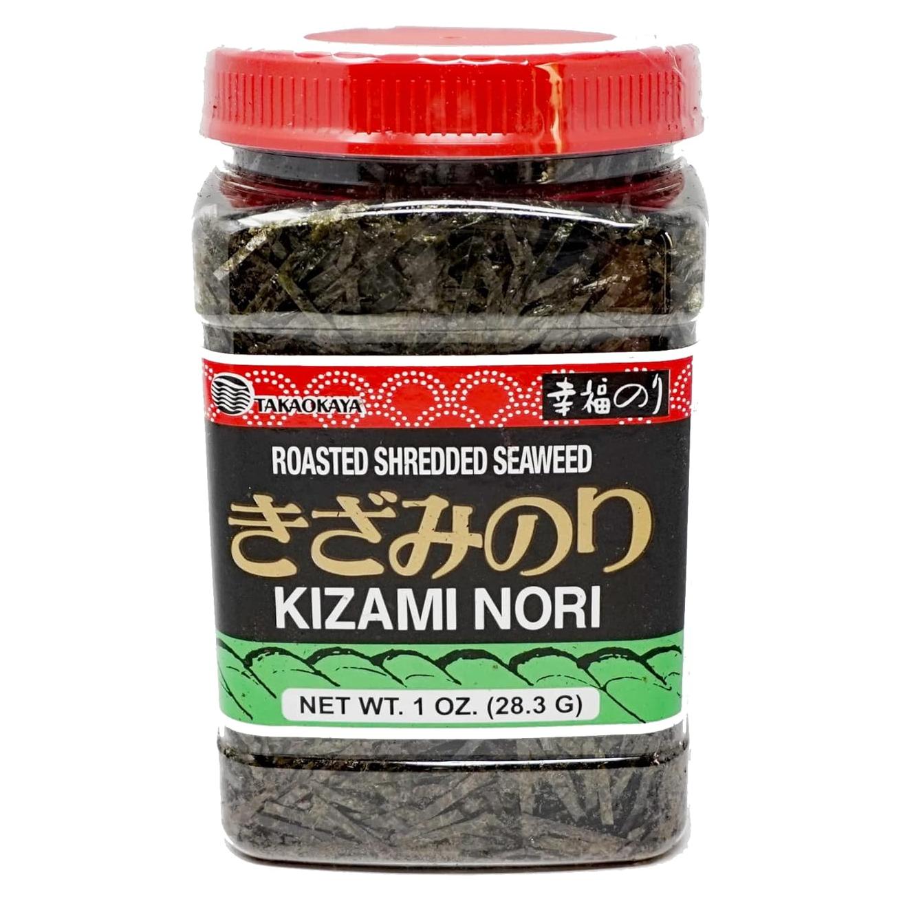 Kizami Nori Alga Marina Seca Cortada Takaokaya 28g