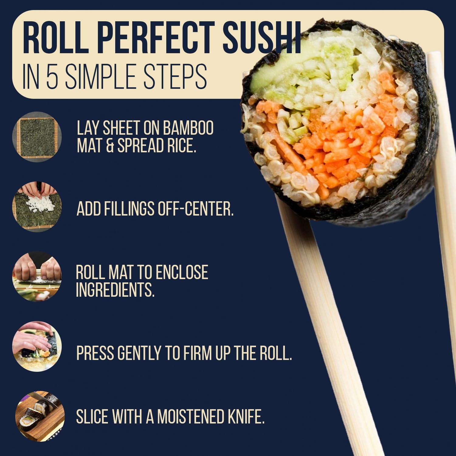 Nori de Sushi Blue Dragon 21.77 g - Alga Marina Asada Vegana