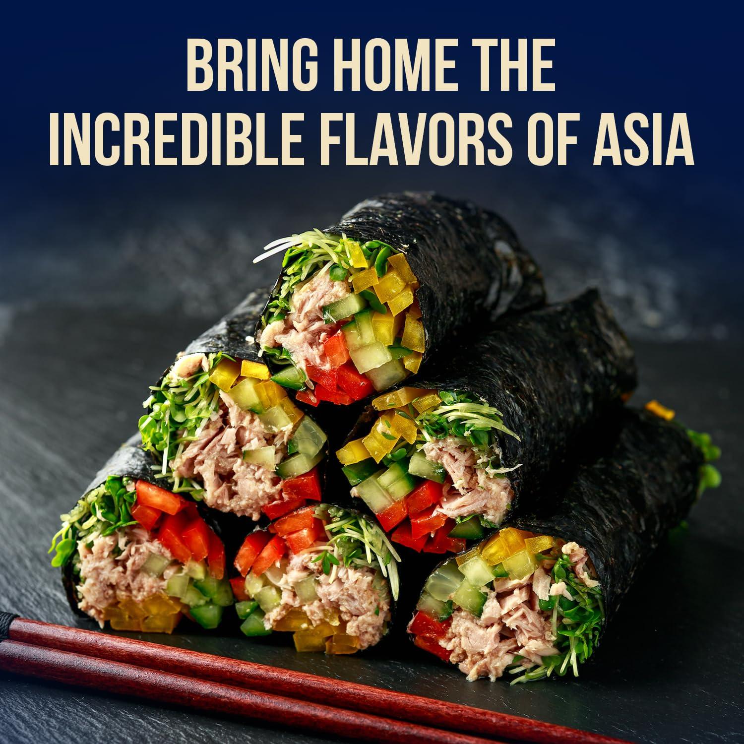 Nori de Sushi Blue Dragon 21.77 g - Alga Marina Asada Vegana