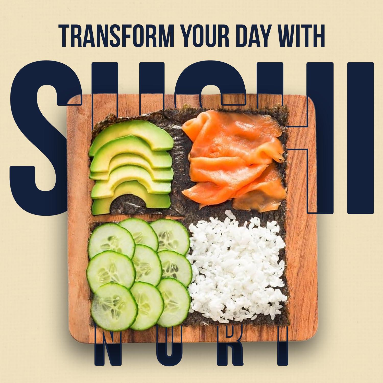 Nori de Sushi Blue Dragon 21.77 g - Alga Marina Asada Vegana