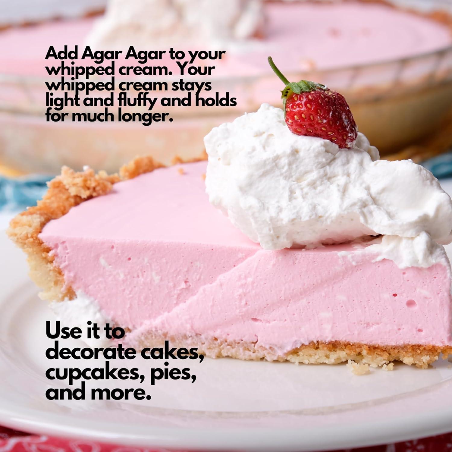 Polvo de Agar Agar Hearthy Foods 113.4g Vegano Sin Gluten