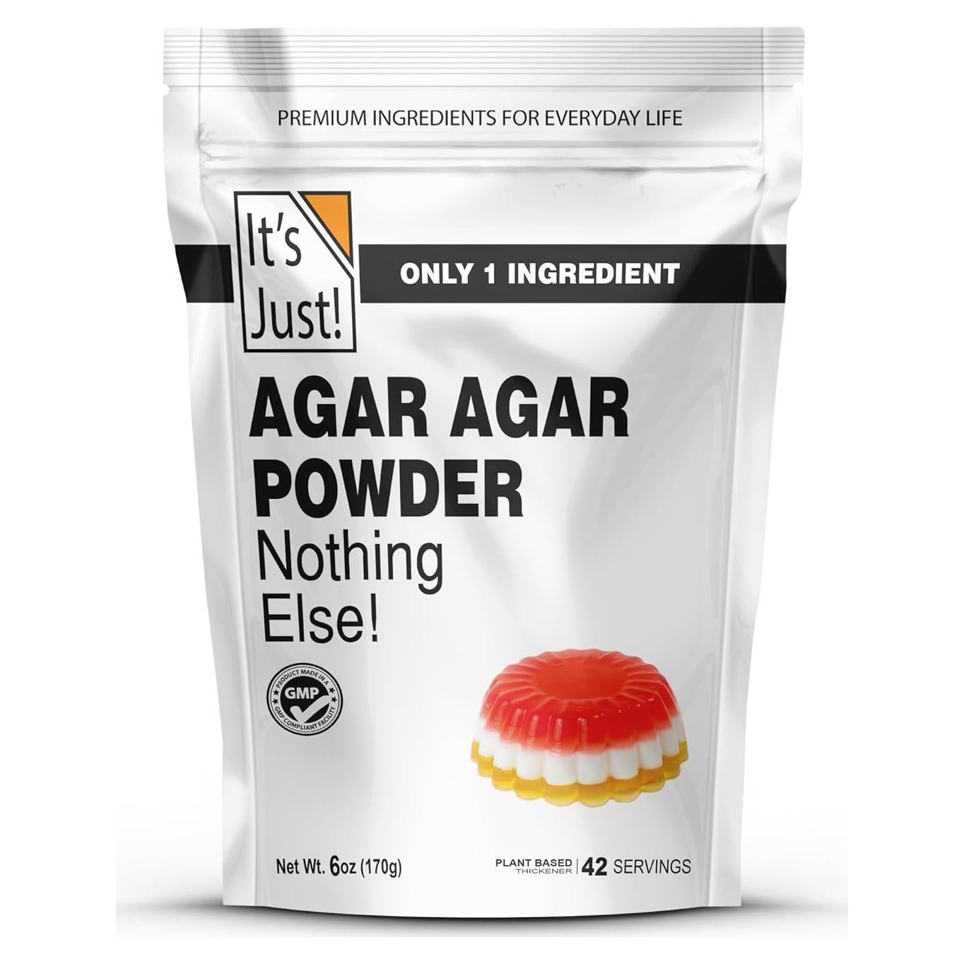 Polvo de Agar Agar 170g - Sustituto Vegano de Gelatina Esencial