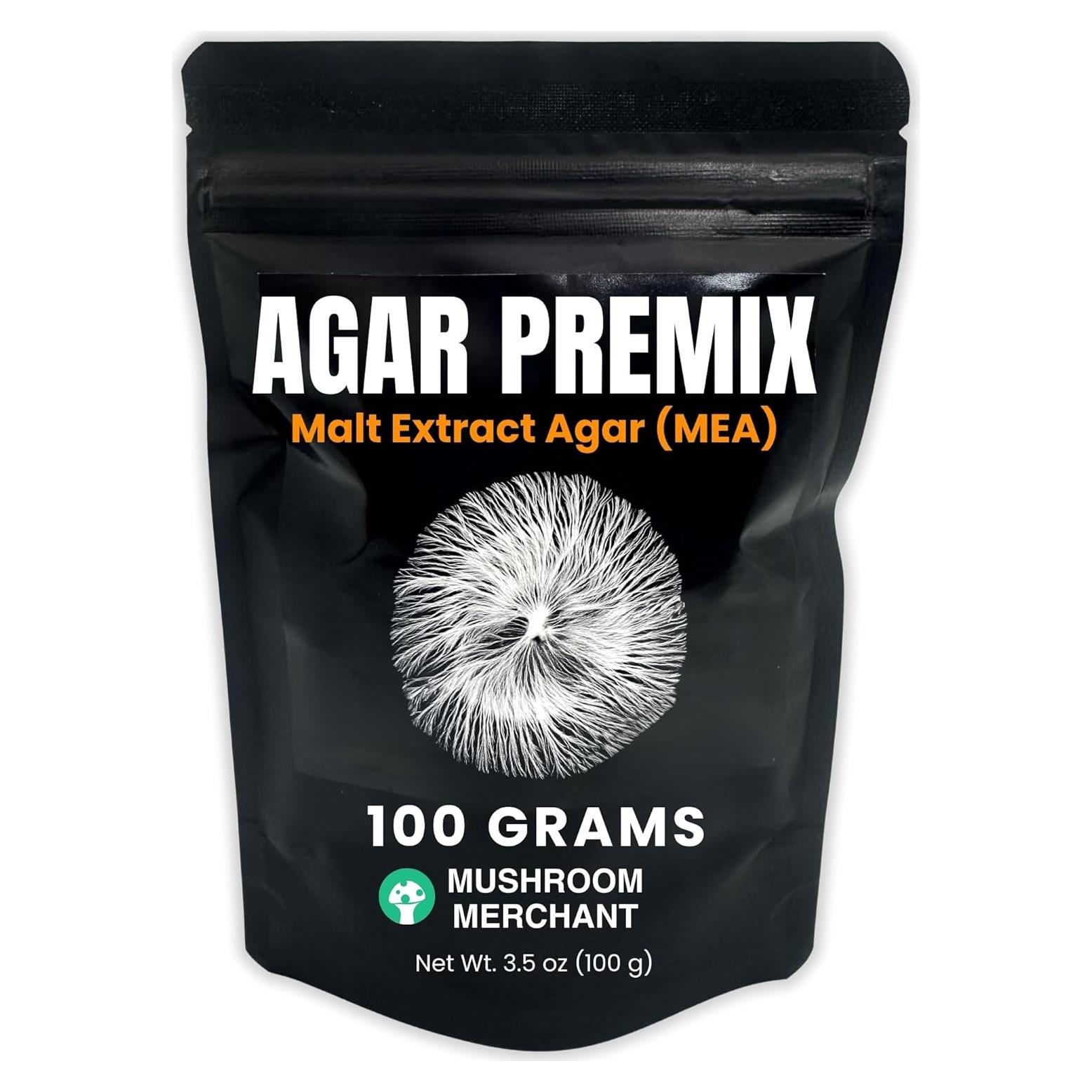 Mezcla de Agar de Extracto de Malta MEA 100g para Micología