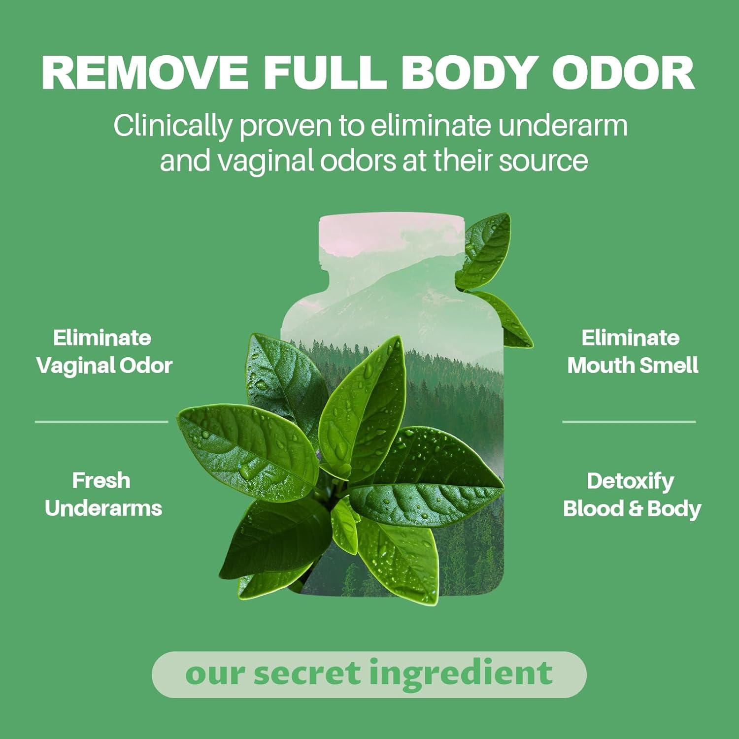 Suplemento Desodorante Corporal MEGNETA 60 Cápsulas Naturales