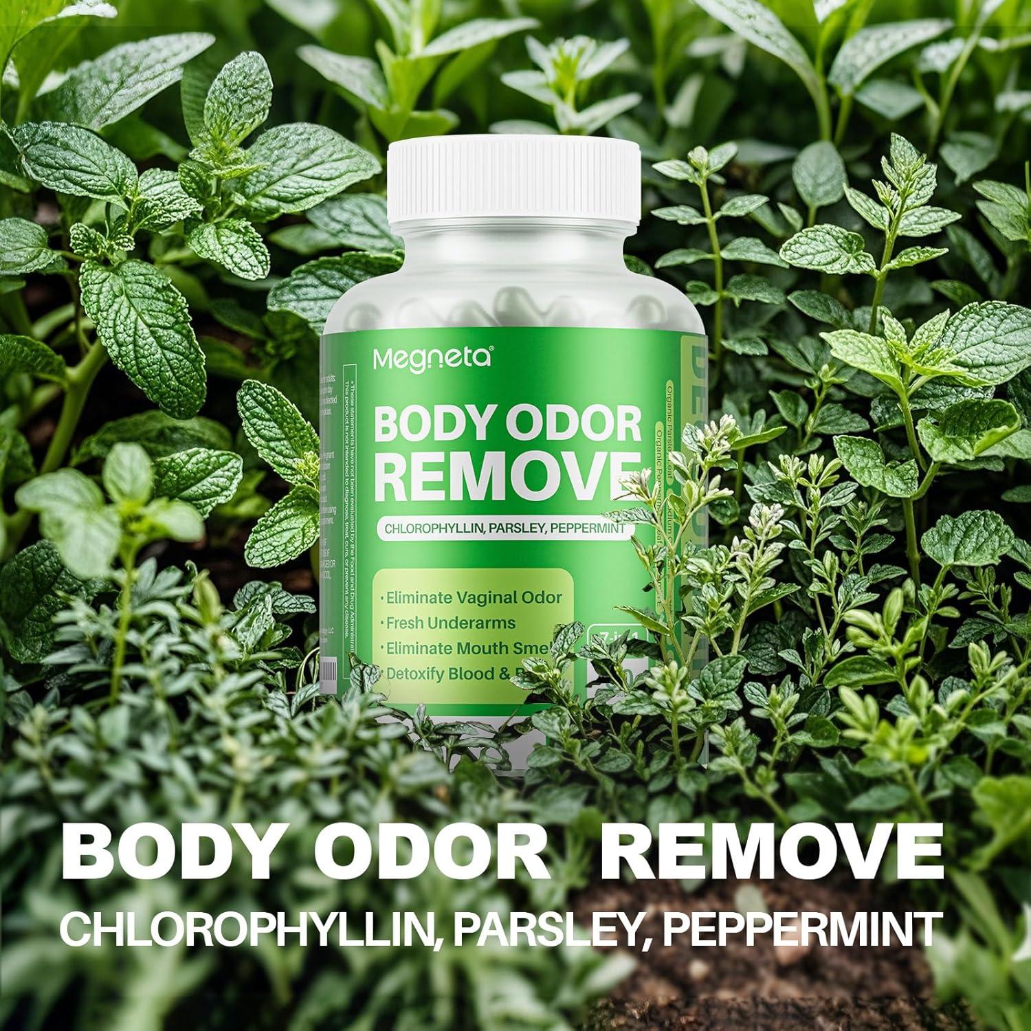 Suplemento Desodorante Corporal MEGNETA 60 Cápsulas Naturales