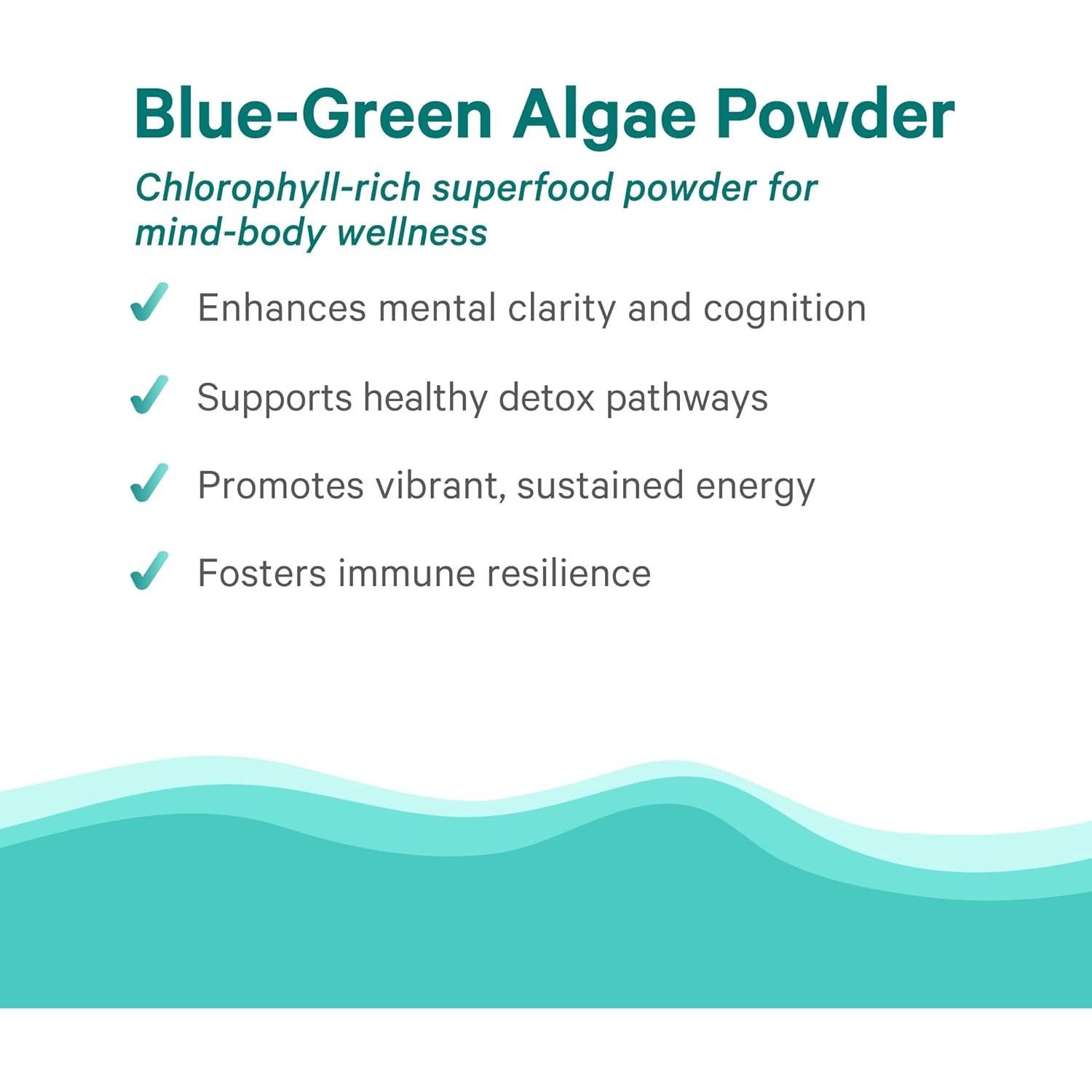 Polvo de Algas Azul-Green Synergy 90.72 g - Superfood Orgánico