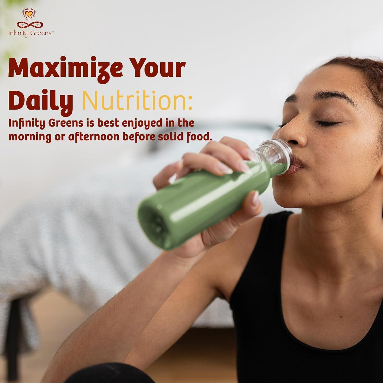 Cápsulas de Superalimentos Infinity Greens - 28 Orgánicos