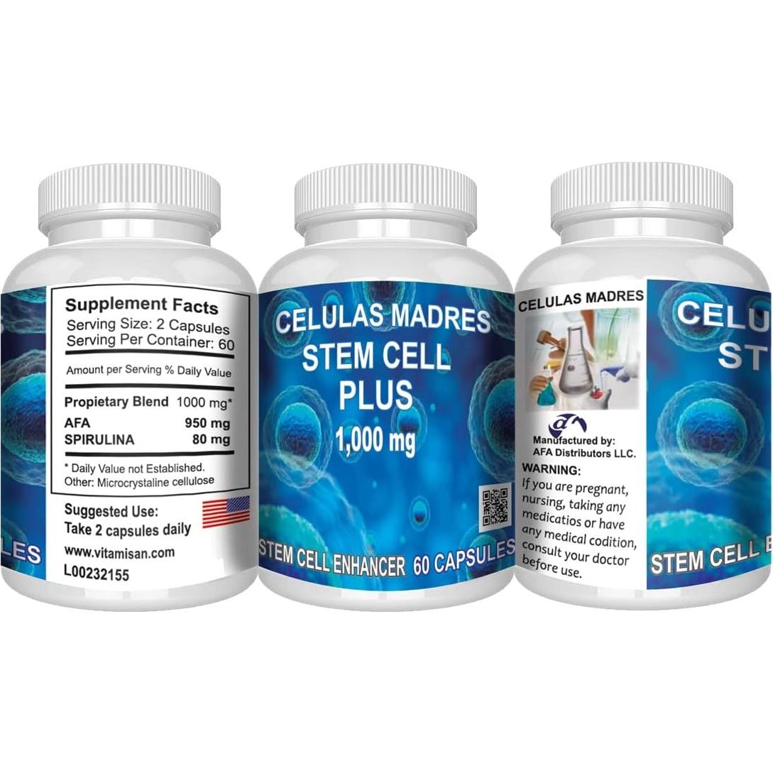 Cápsulas Antienvejecimiento Vitamisan 240 Unidades 1000 mg