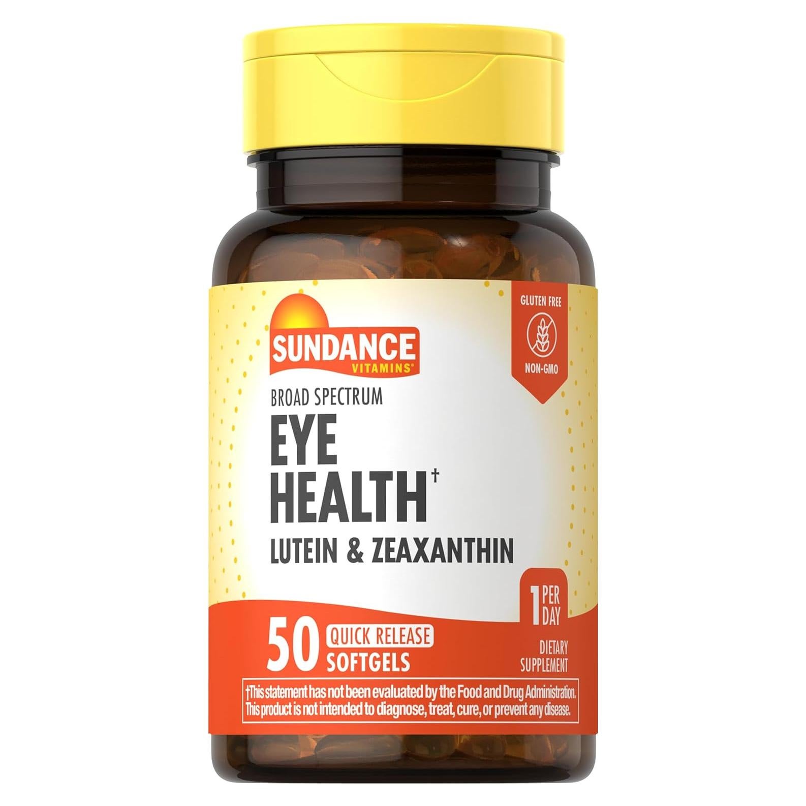 Suplemento de Luteína y Zeaxantina Sundance 50 Gelatinas