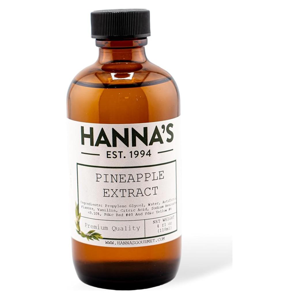 Extracto de Piña 118ml JR Spice Co 100% Natural Puro