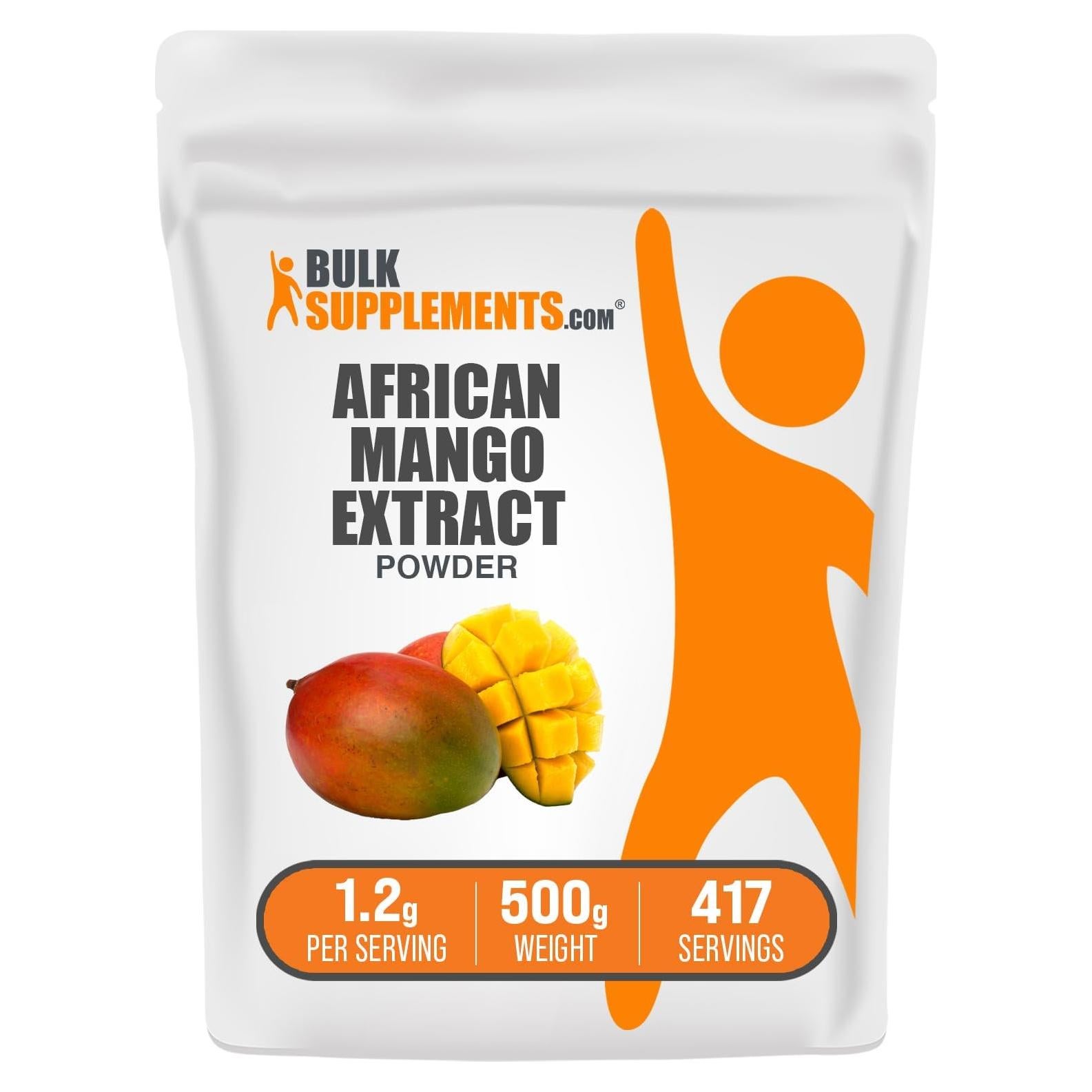 Polvo de Extracto de Mango Africano BulkSupplements 500g