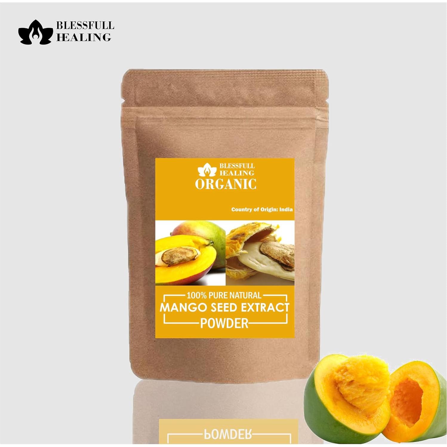 Extracto en polvo de semilla de mango orgánico Blessfull Healing 100g