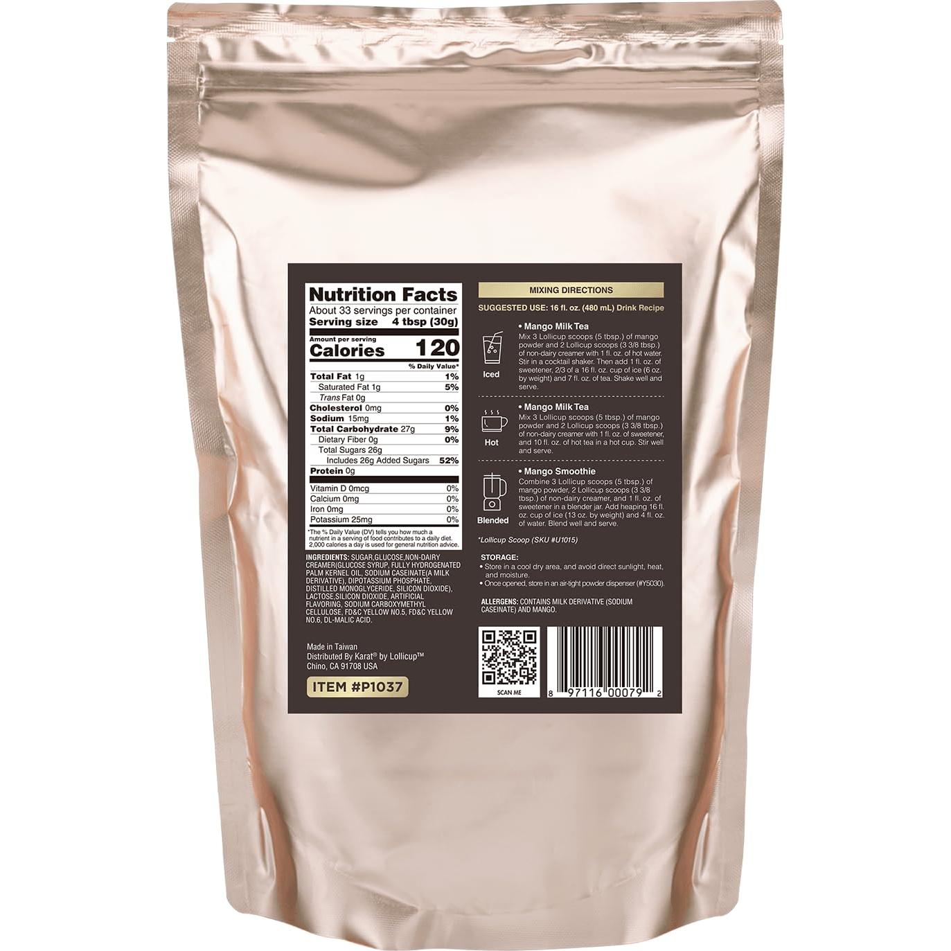 Polvo de Mango Tea Zone 0.91 kg - Mezcla Premium para Bebidas