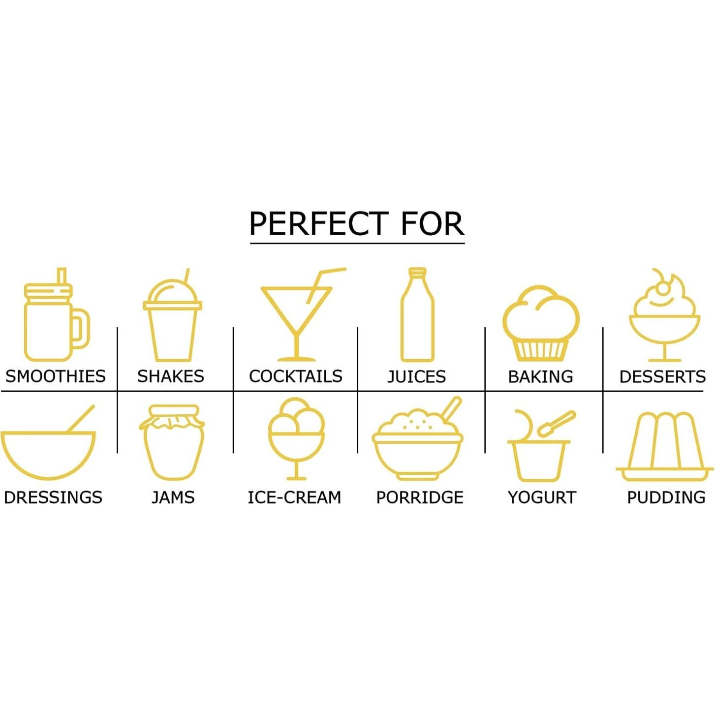 Polvo de Mango Food to Live 0.45 kg Vegano Sin Sulfitos