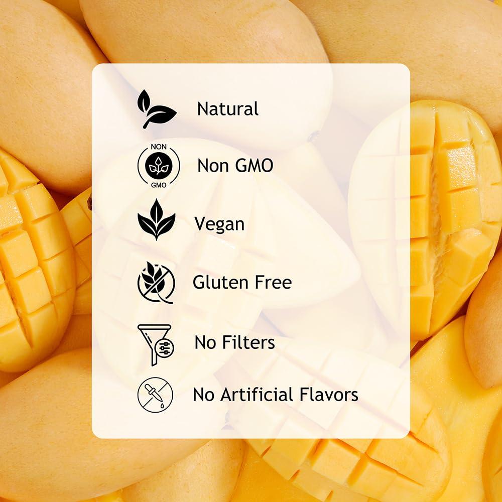 Polvo de Fruta de Mango 114 g - Hebhac Herbals | Vegano y Natural