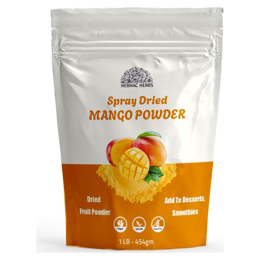 Polvo de Fruta de Mango 450 g - Fresco del Jardín | Vegano y Natural