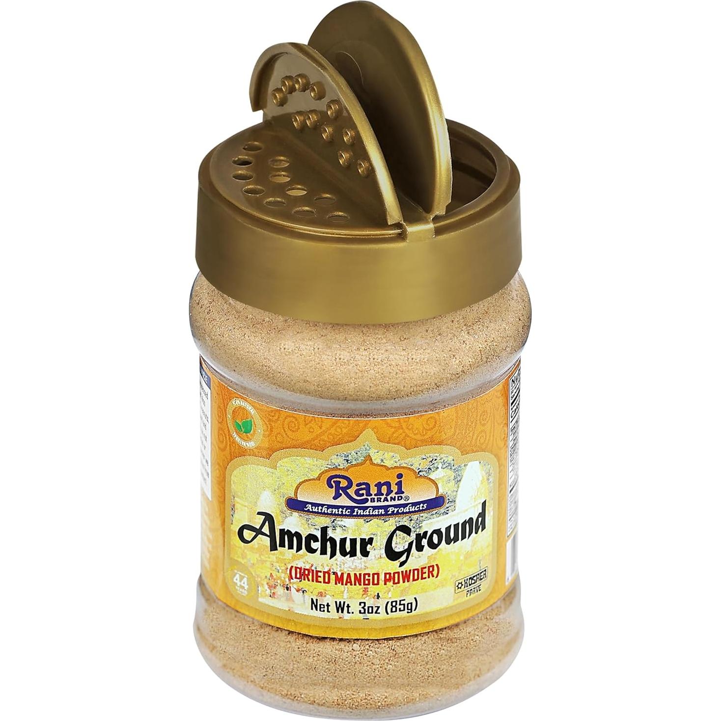 Polvo de Mango Amchur Rani 85g - Especia Natural Vegana