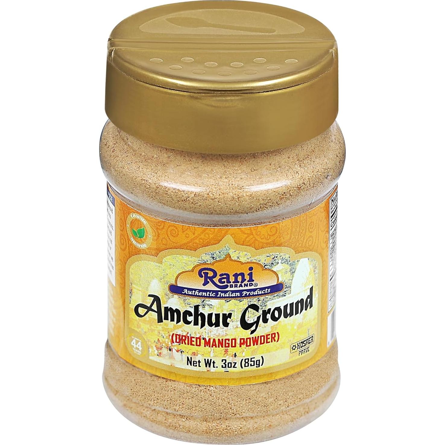 Polvo de Mango Amchur Rani 85g - Especia Natural Vegana